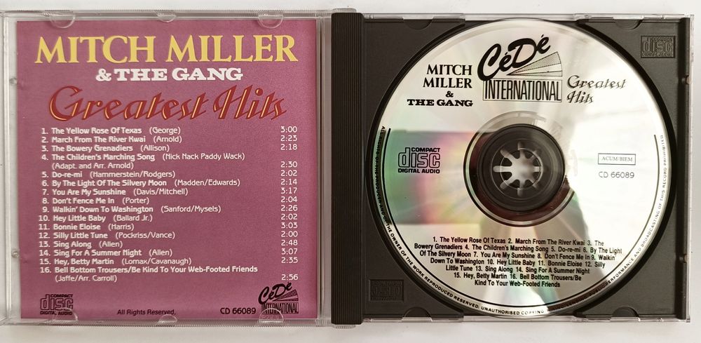 Mitch Miller & The Gang Greatest Hits 1988r
