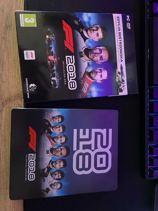 Formula 1 2018 wersja steelbook