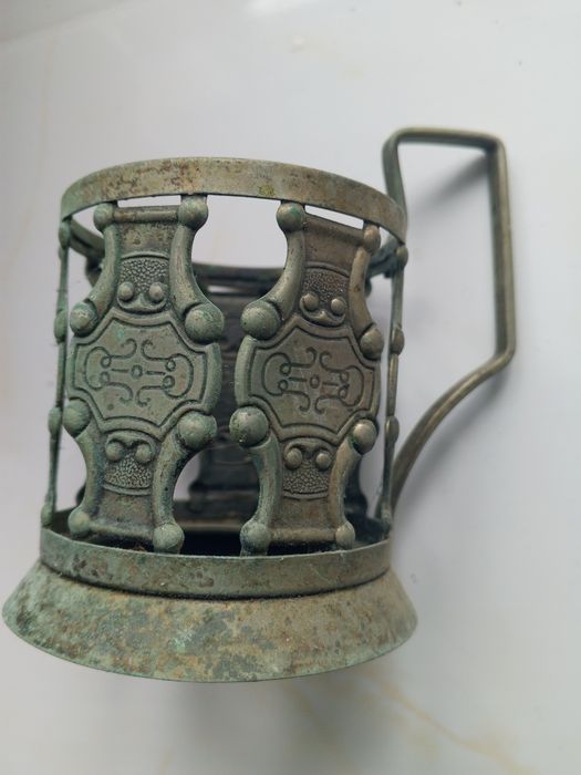 Підстаканник підсклянник мельхіорові