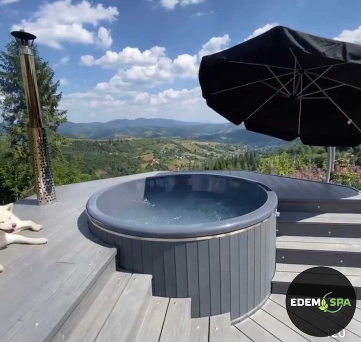 Японска фурако. Мобильна купіль. Джакузі на дровах. Спа вдома