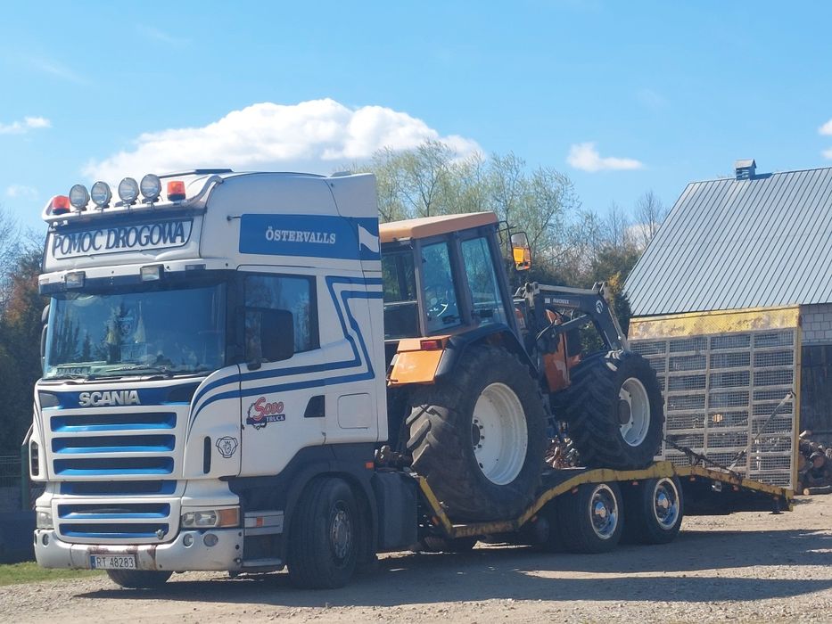 Pomoc drogowa transport maszyn