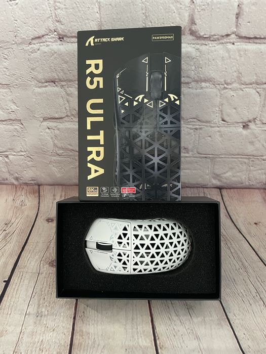 !!Attack Shark R5 Ultra ігрова мишка із карбону!!