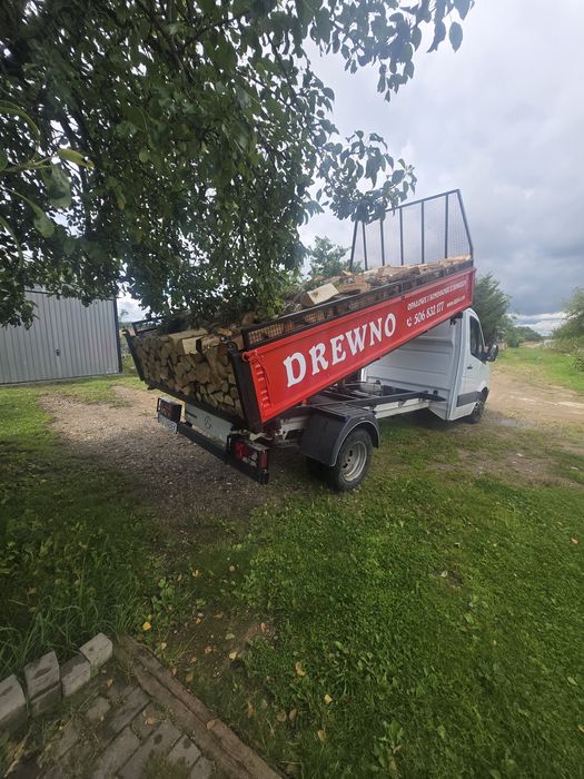 Sprzedam drewno opałowe połupane kominkowe popiłowane pocięte darmowy dowóz