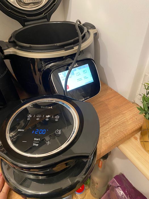 Tefal cook4me touch + pokrywa extra crispy