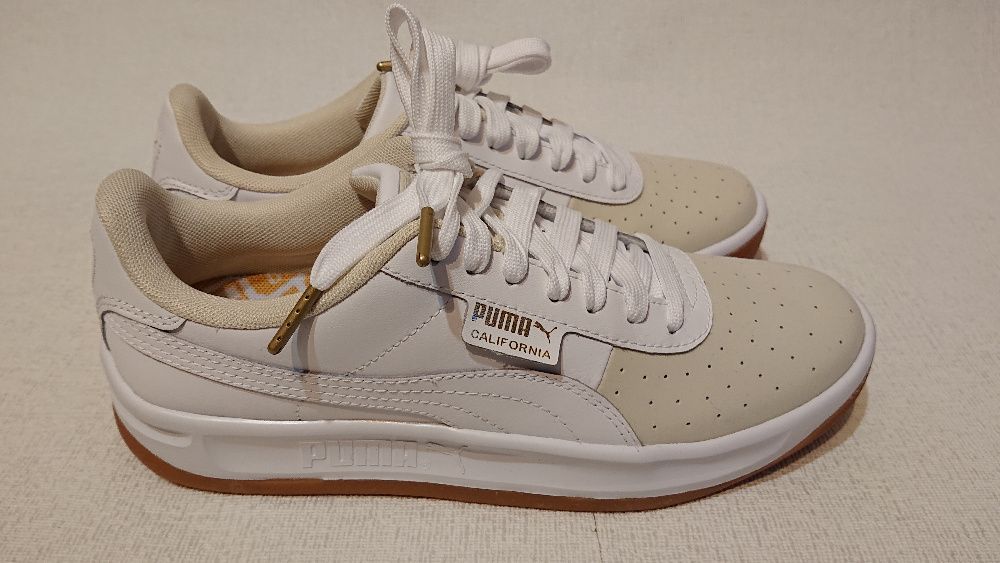 Женские кеды кроссовки Puma 38 39 кожа жіночі кеди кросівки шкіра