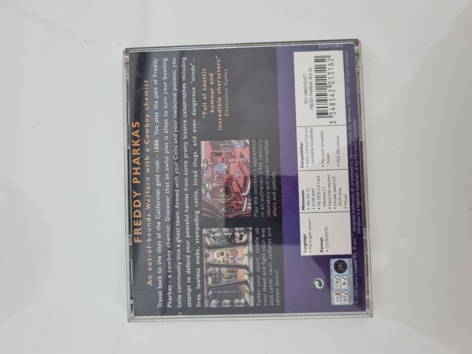 Cd-rom jogo pc Freddy Pharkas