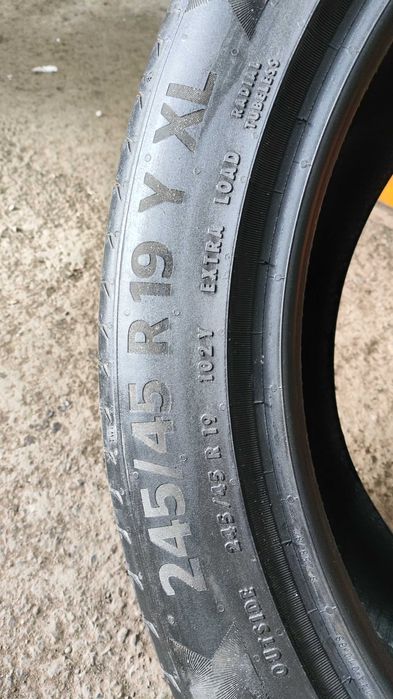 БЕЗ ПРЕДОПЛАТ Шини/Резина/Колеса Continental 245 45 R19 102Y Літо