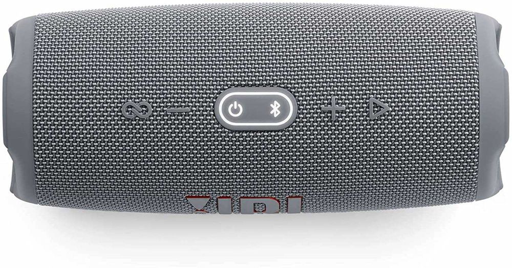 Coluna Bluetooth JBL Charge 5 (40 W - Cinza)