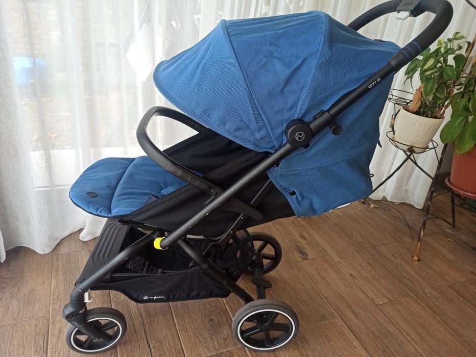 Прогулянкова коляска Cybex Eezy S Plus 2 navy blue