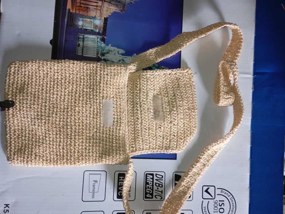 Mala de lado forrada