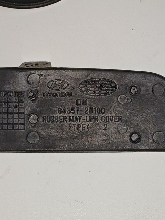 Вставки ручек салонна + подстаканник Hyundai Santafe