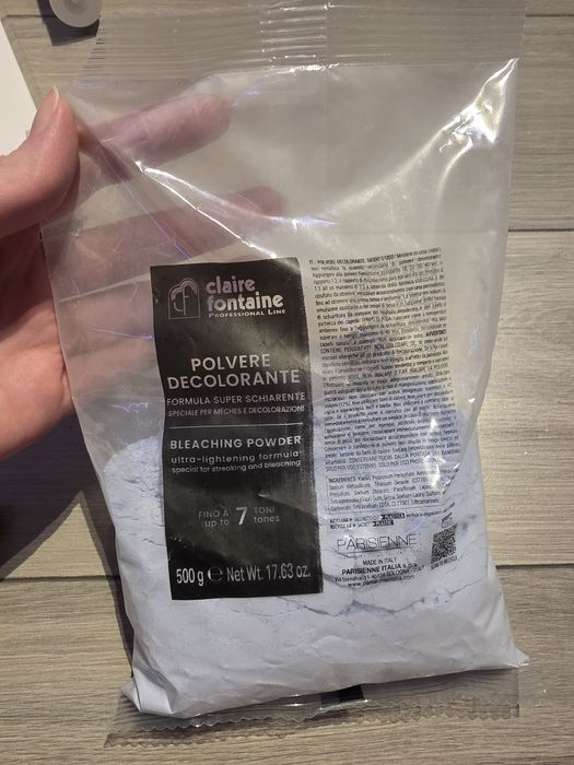 Proszek rozjaśniający/ rozjaśniacz do włosów