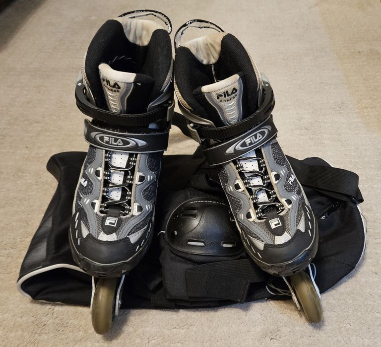 Patins linha 42, Fila, como novos