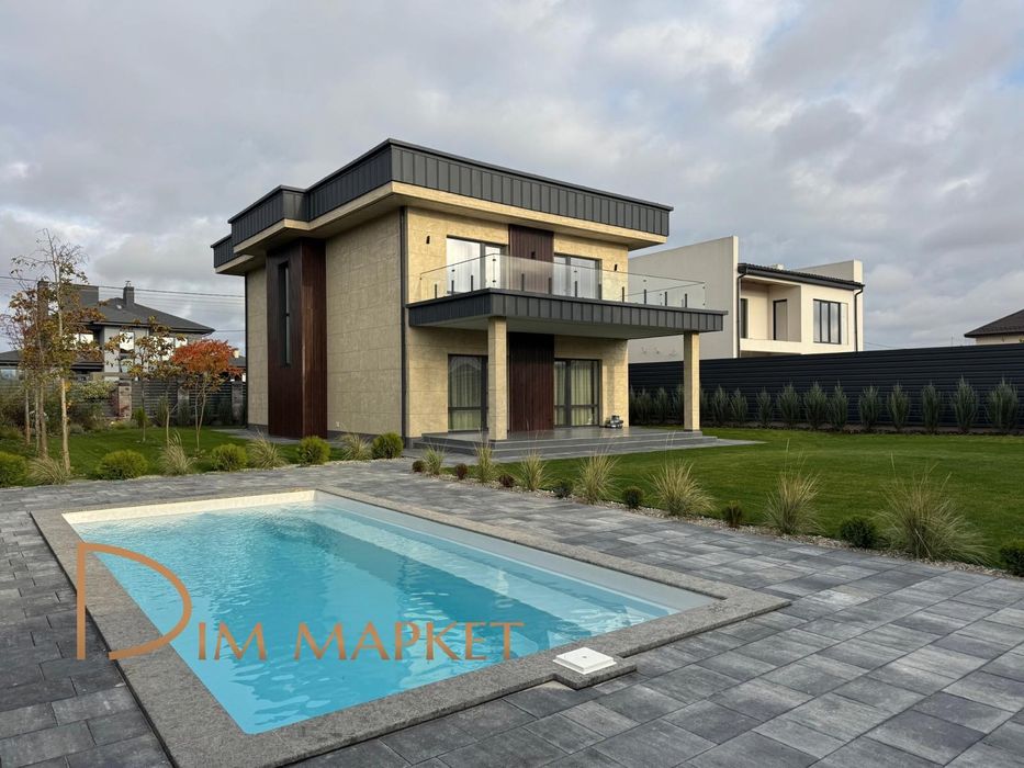 ‼️З дизайнерським ремонтом та меблями| Дім з басейном| 10 соток
