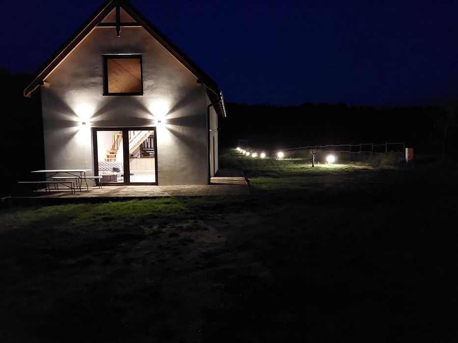 Domek letniskowy nad rzeką Wel