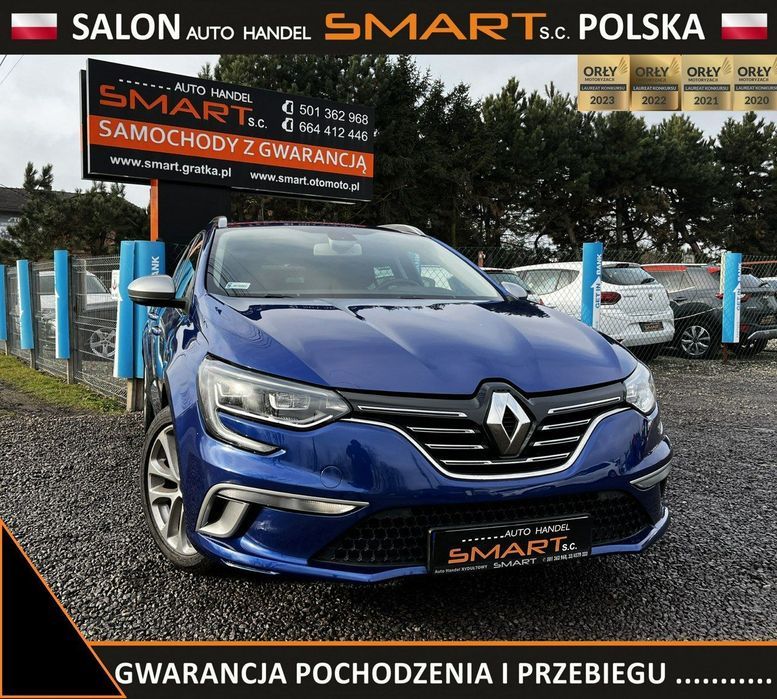 Renault Megane GT Line / Salon Polska / Ledy / R-Link