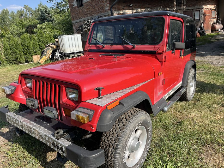 Jeep Wrangler YJ werja UK 2.5 manual