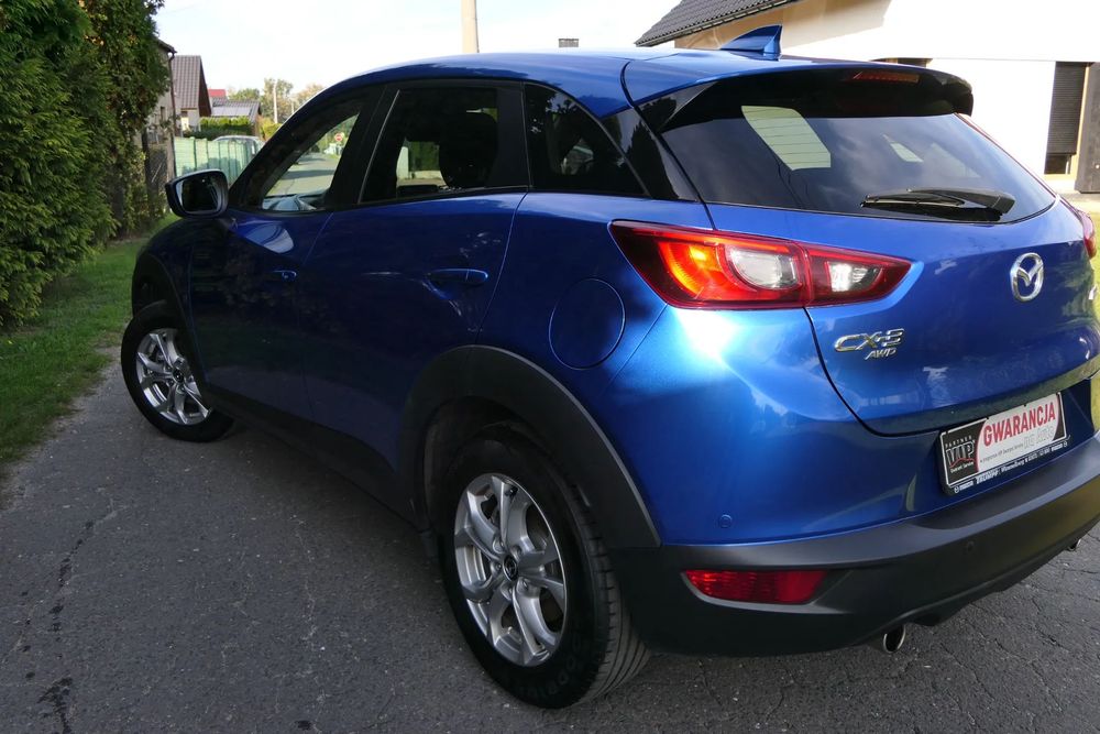 Mazda CX-3 150KM 4x4 ASO zarejestrowana gwarancja IDEALNA 2xKOŁA