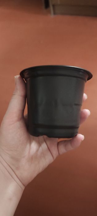 Горшки для рассады с дренажем, новые 10*8*6,6 см  50 шт