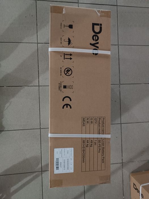 Акумуляторна батарея Deye SE-F5 Pro-L 51.2V 100AH SE-F5 Pro L