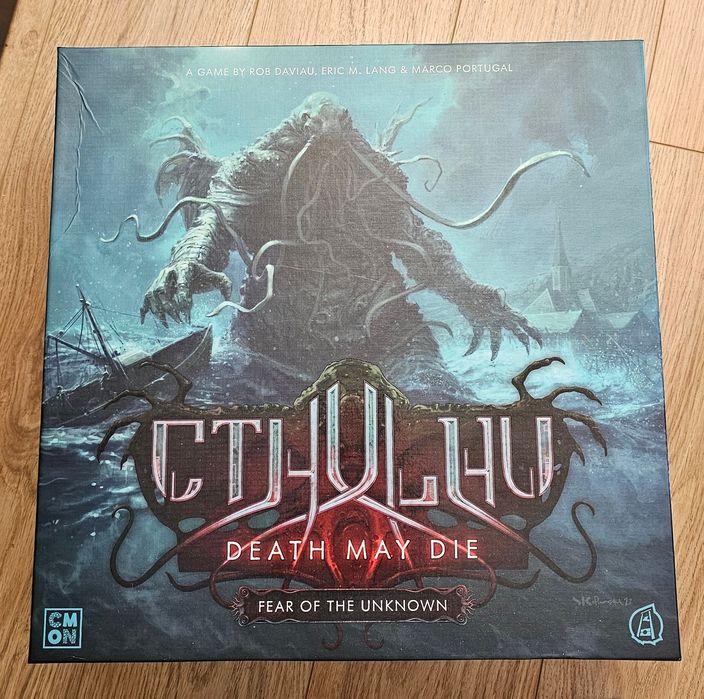 Cthulhu: Death May Die - Fear of the Unknown Kickstarter + Unspeakable