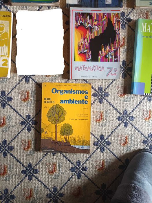 Livros escolares antigos