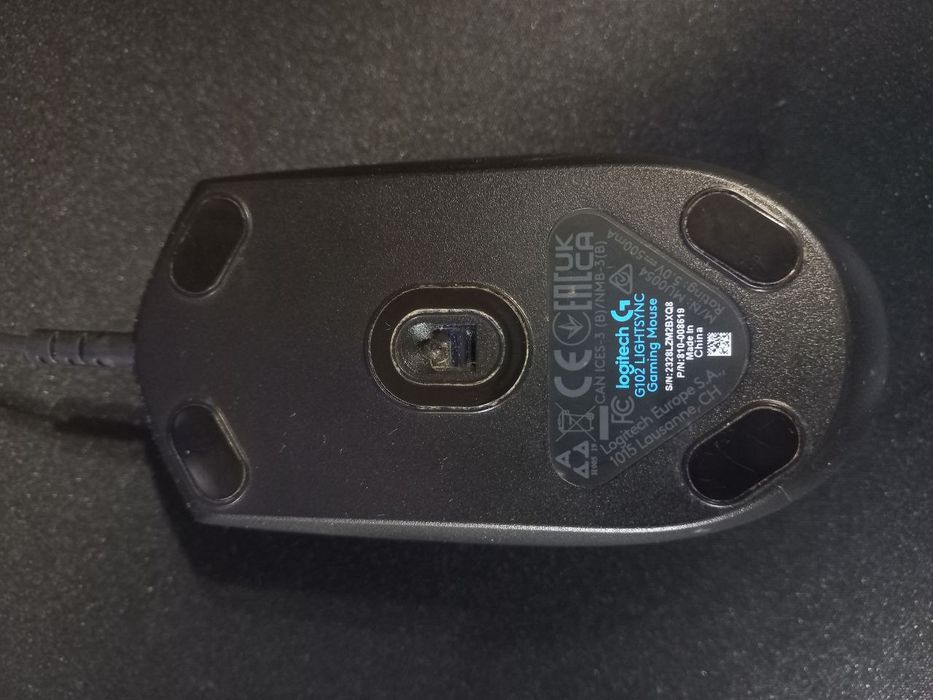 Мышь Logitech G102 Lightsync Black, миш, мишка