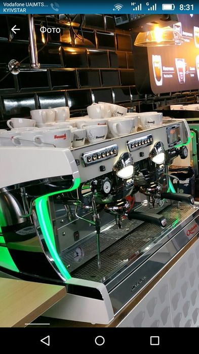 Аренда кофейного оборудования (Профессиональных кофемашин)