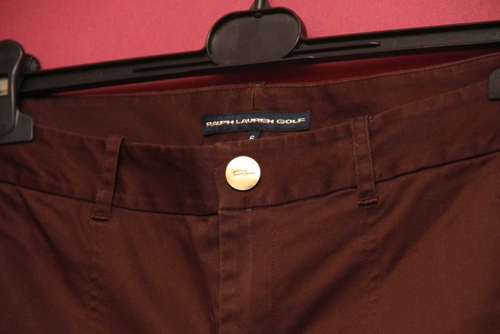 Polo Ralph Lauren Golf рр 6 M подстреленные брючки из хлопка и лайкры
