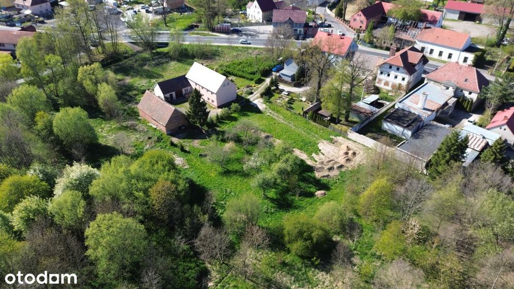 działka mieszkaniowa z usługami, pow. 1546 m2