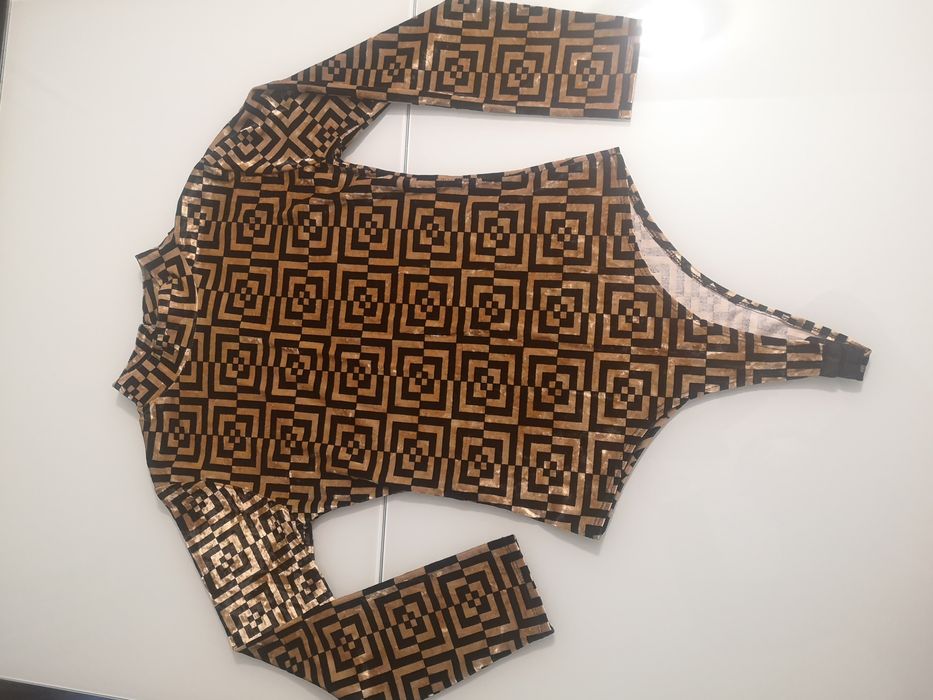 Body welurowe półgolfik M/L