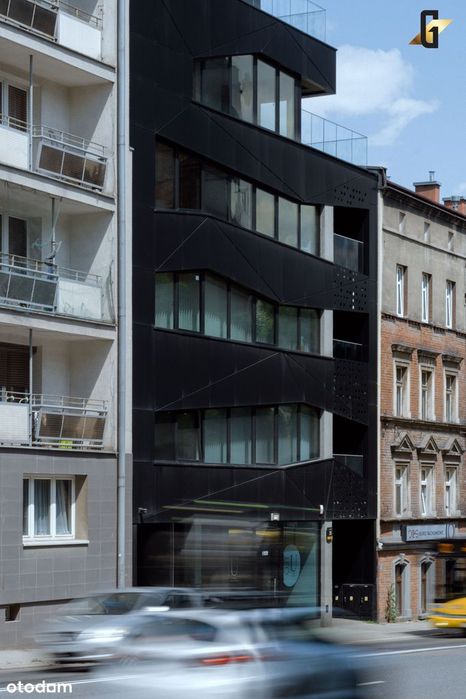 Biurowiec klasy A z projektem 9 mieszkań – ul. Mikołowska, Katowice
