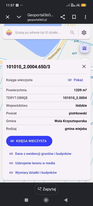 Sprzedam działkę - Widok 4