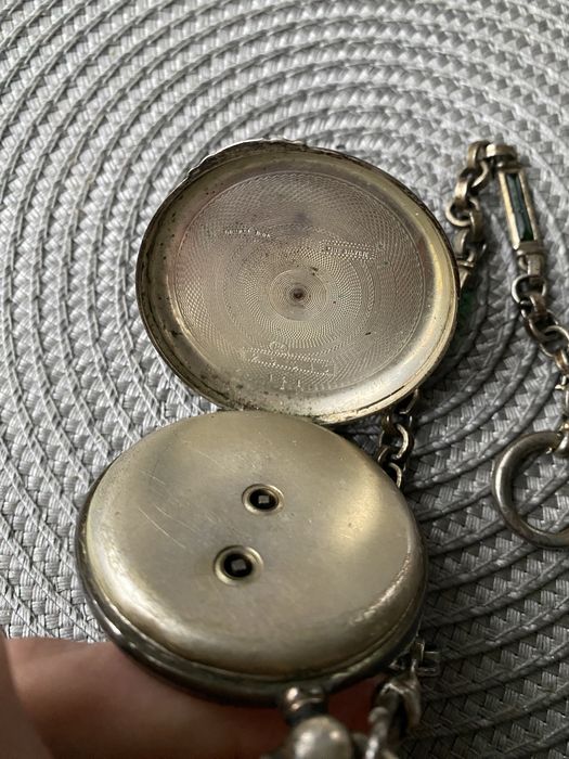 Продам карманные часы , серебро
