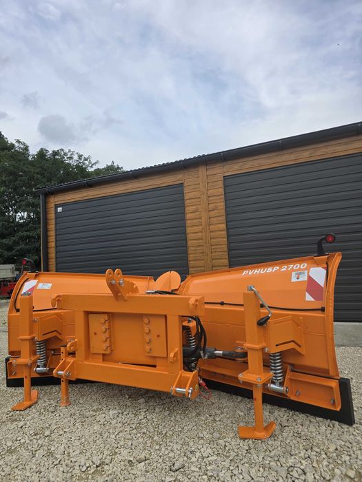 Pług do śniegu strzałka komunalny Volant 2.5-3.2m euro/tuz amortyzacja