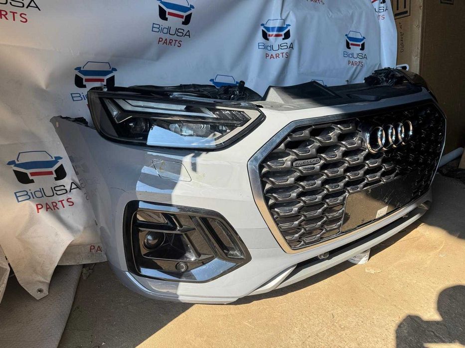 Kompletny Zestaw Pas Przedni Zderzak Lampy Chłodnice DIESEL Audi Q5 80A LIFT 20+
