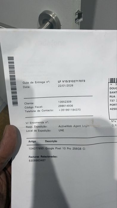 Google Pixel 10 Pro com garantia