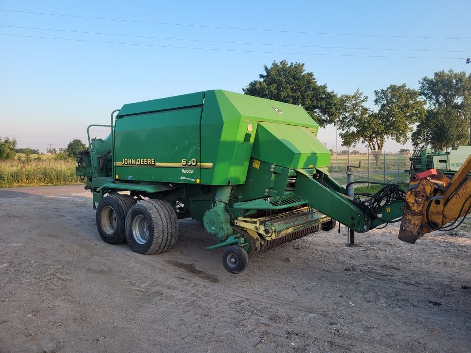 Prasa duża kostka John Deere 690 rotor Krone Big Pack  części