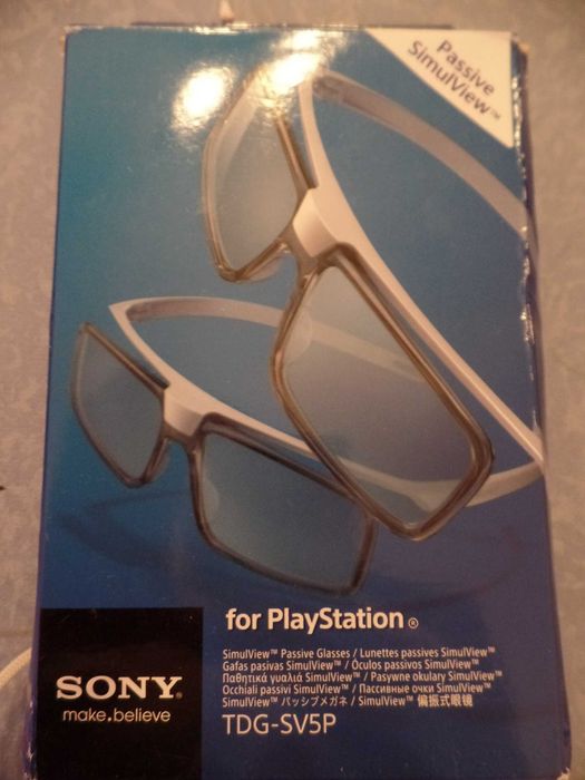 Óculos SimulView para PlayStation (CX Vermelha)