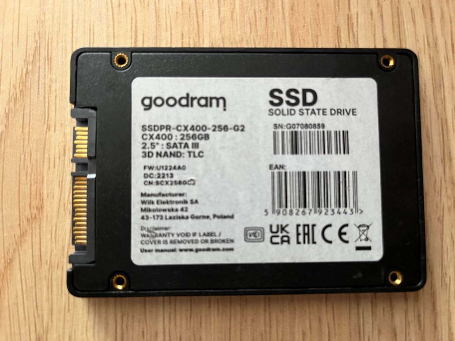 Dysk SSD 256 GB goodram