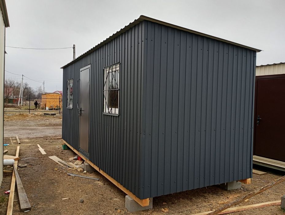 Вагончики, побутівки, прорабки, дачні будиночки