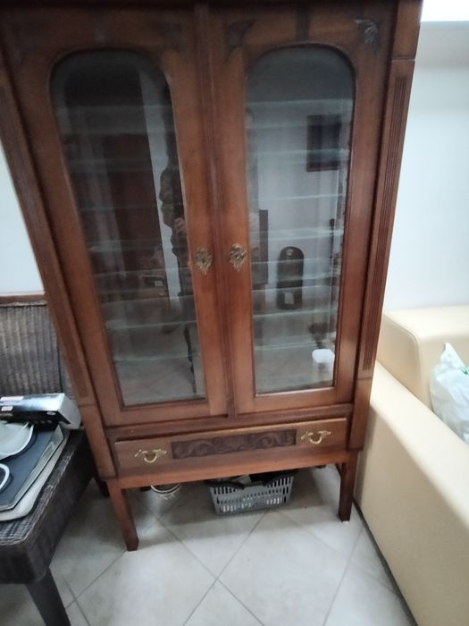 Witryna szklana debows