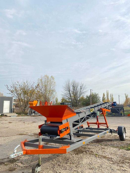 Ленточный конвейер, погрузчик, транспортер, конвеєр, навантажувач