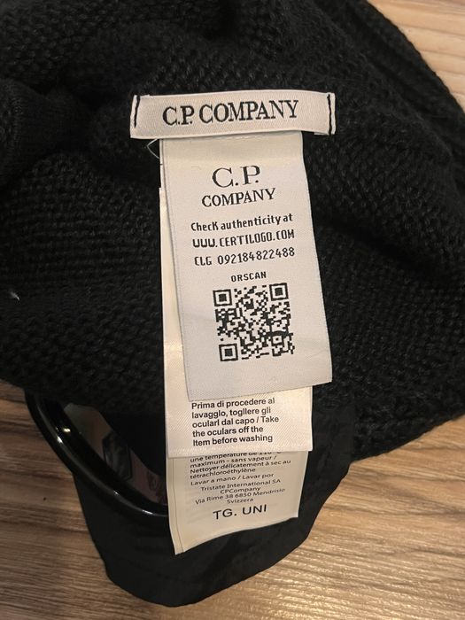 Балаклава C.P. Company/Шапка/ACCESSORIES SKI MASK IN MERINO/Зимова/Зим