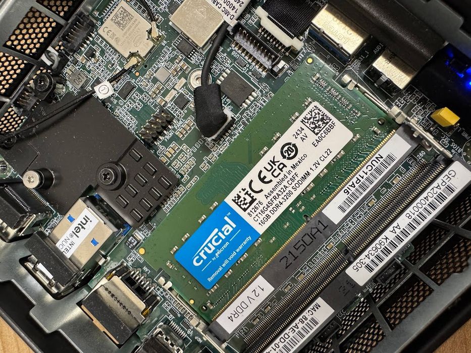 Оперативна пам'ять Crucial DDR4 SO-DIMM 16GB 3200MHz CL22