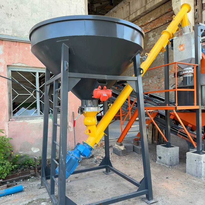 Розтарювач біг-бегів, растариватель , цемента, бункера, силос