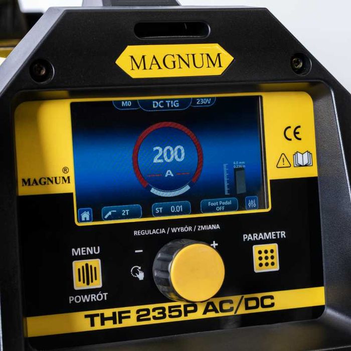 Spawarka TIG Magnum THF 235P AC/DC LCD -Najtaniej -Negocjuj