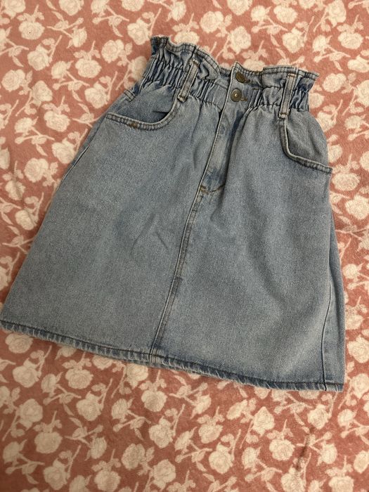 Юбка джинсовая.