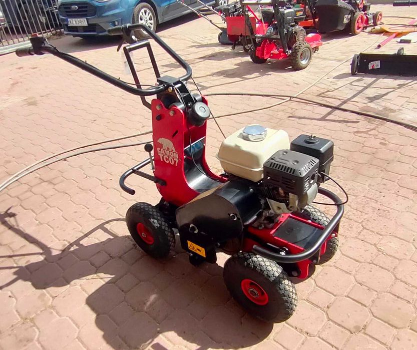 Wynajem wycinarka, zrywarka darni Camon TC07 Wypożyczalnia TRANSPORT