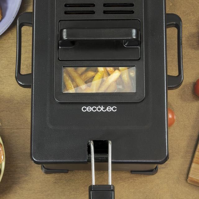 Fritadeira Cleanfry 3L Black 2000W Cecotec (Nova)